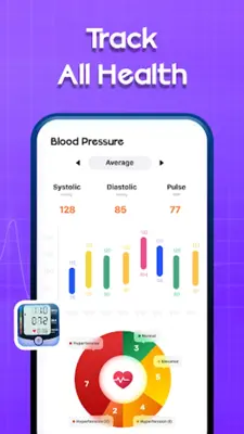 Blood Pressure BP Tracker android App screenshot 2